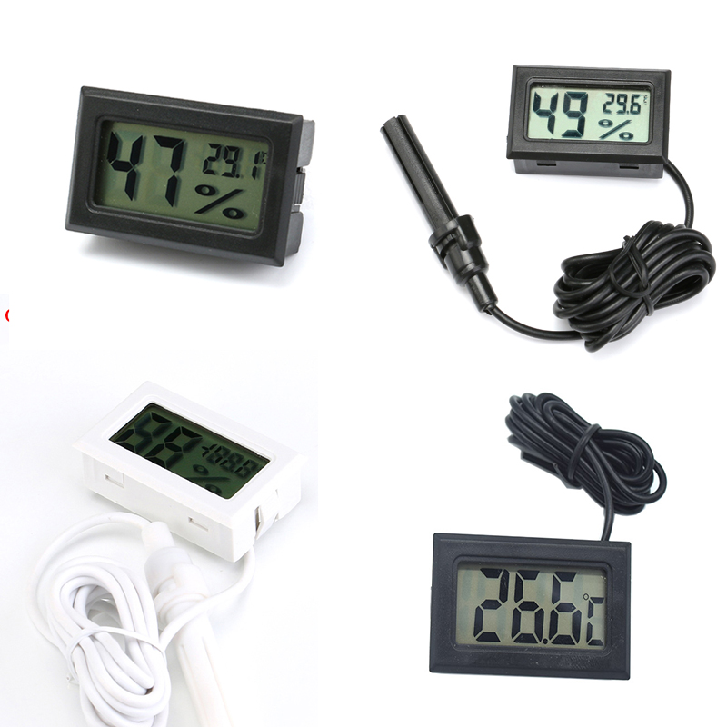 Digital Hygrometer Probe - Mini dijital nem ölçer termometre higrometre