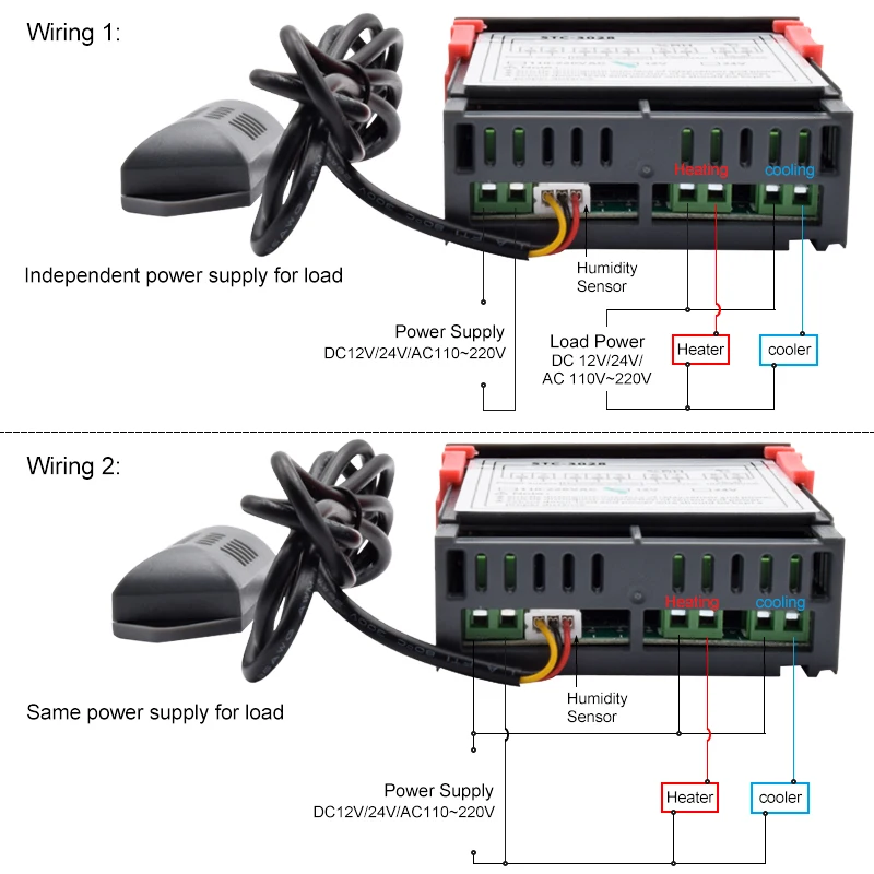 STC-3028 LED dijital termostat - Digital Hygrometer Probe incelemesi ve fiyatı