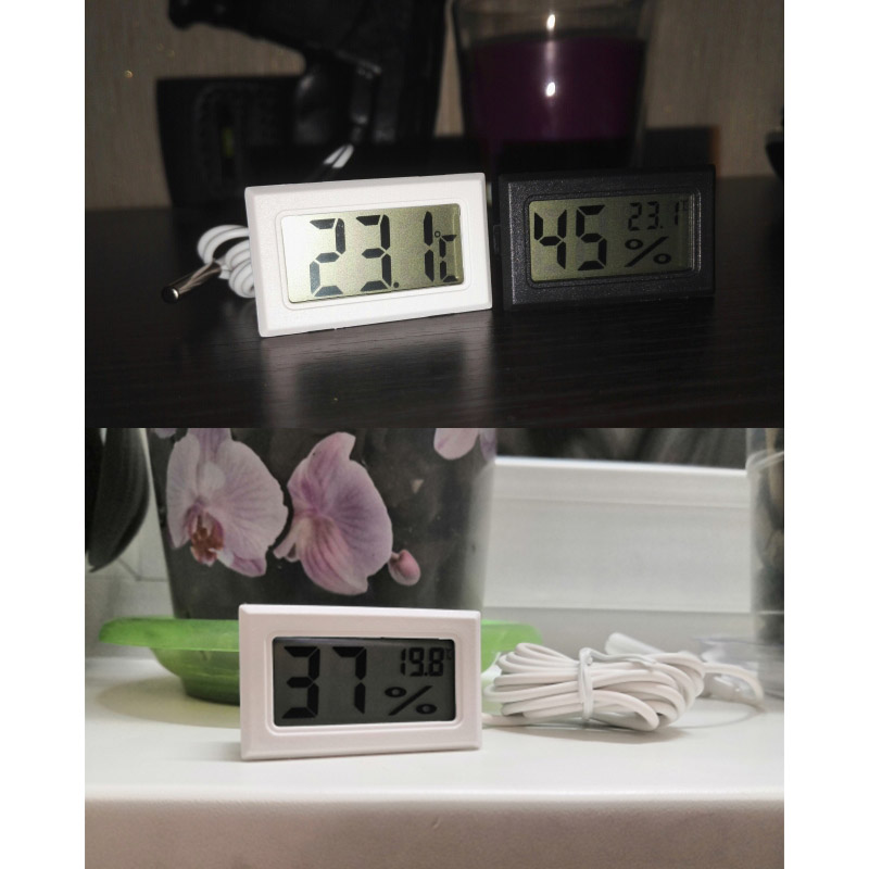 Mini dijital nem ölçer termome - Digital Hygrometer Probe incelemesi ve fiyatı