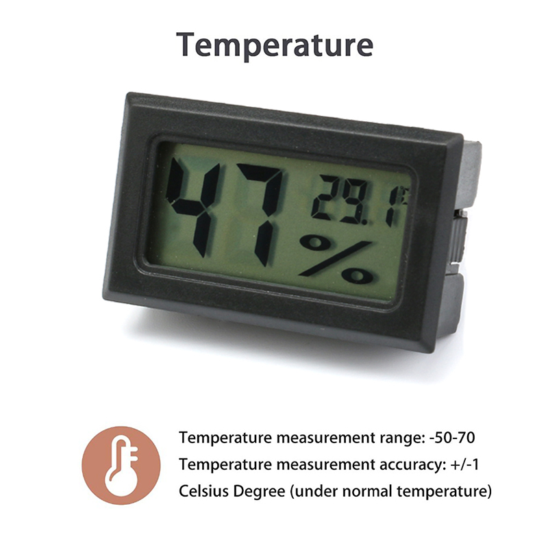 Mini dijital nem ölçer termome - Digital Hygrometer Probe incelemesi ve fiyatı
